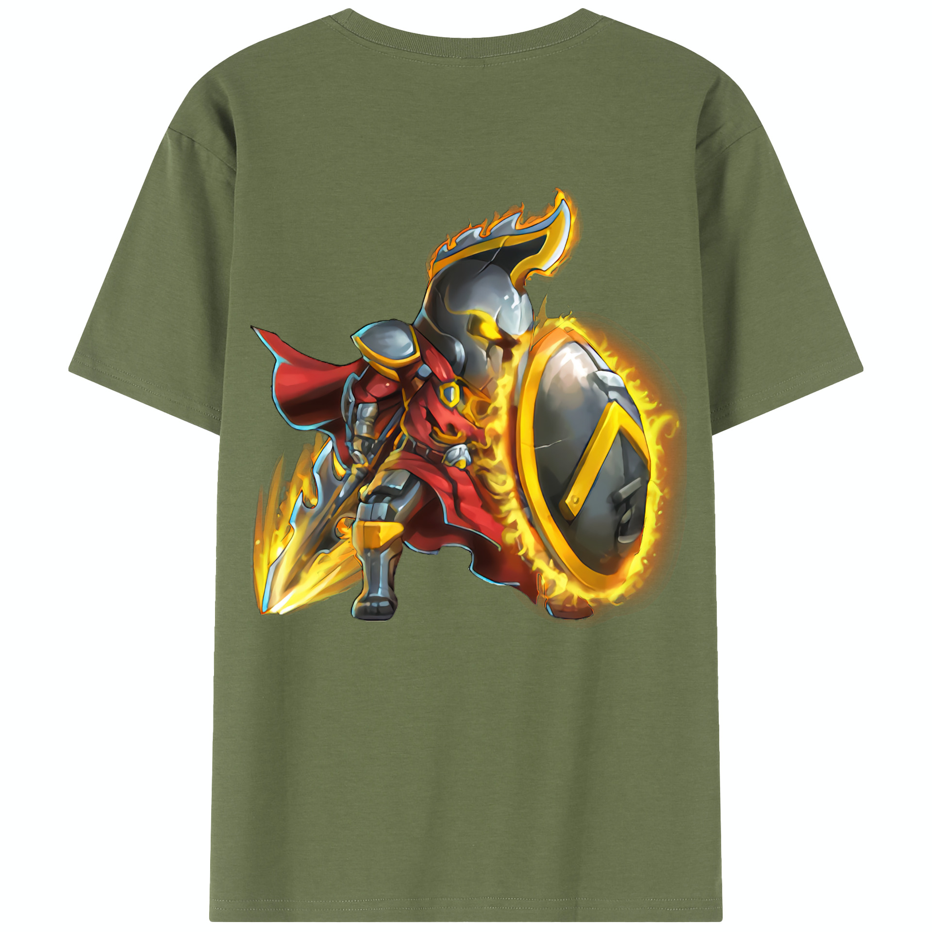 リーグ・オブ・レジェンド League of Legends LOL 綿100％半袖Tシャツ（背面プリント）